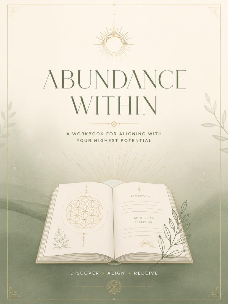 Abundance Blueprint Workbook cover